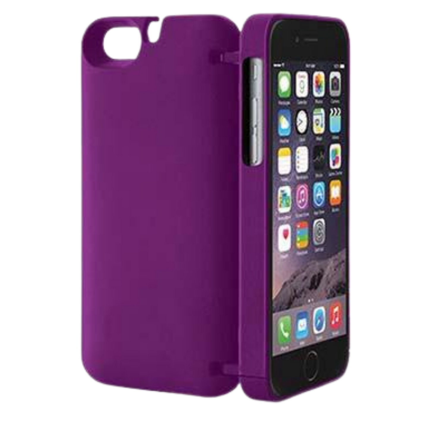 iPhone 6 Plus/6s Plus Wallet/Storage Case by the all in case - Card Holder - with Mirror and Attachable Strap