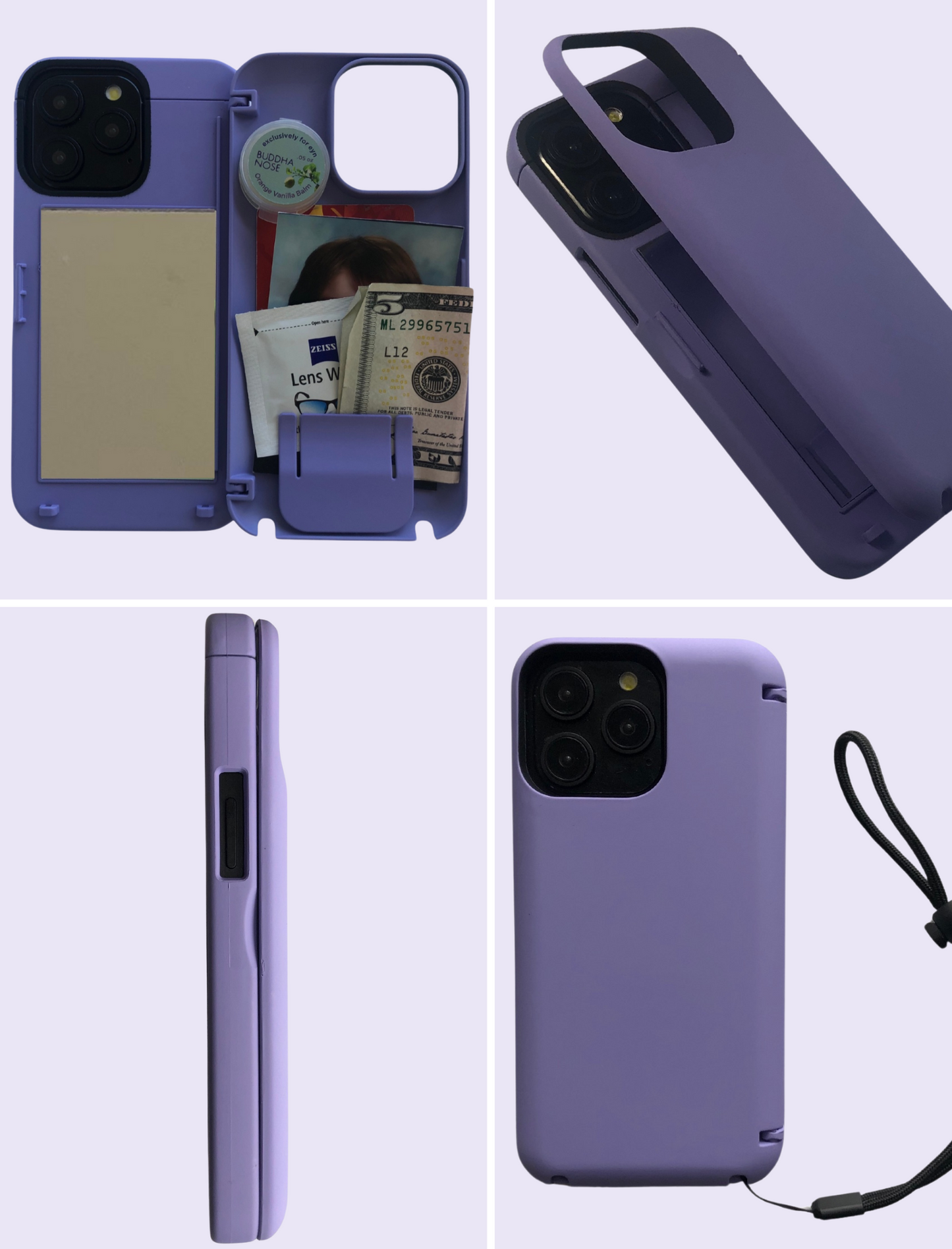 iPhone 12 Pro Max wallet / storage phone case