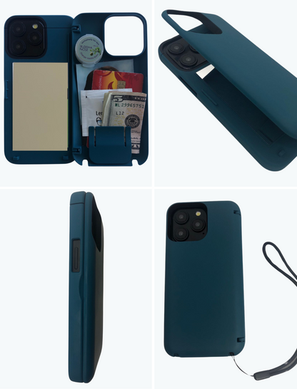 iPhone 12 Pro Max wallet / storage phone case